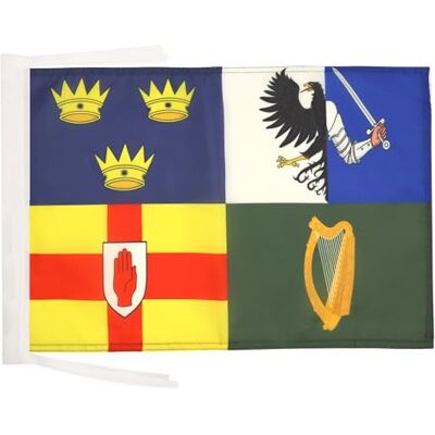 Az Flag - Irlande 4 Provinces - 45x30cm - Polyester - Flag - Publicité Az Flag - Irlande 4 Provinces - 45x30cm - Polyester - Flag - Publicité