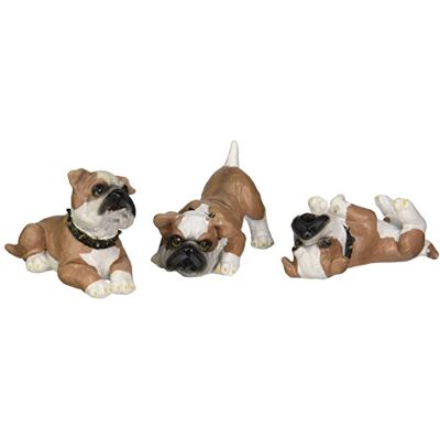 Design Toscano QL6839 Statues des défilés de bulldogs anglais qui s’arrêtent tombent/se roulent par terre Multicolore 7,5 x 12,5 x 7,5 cm - Publicité Design Toscano QL6839 Statues des défilés de bulldogs anglais qui s’arrêtent tombent/se roulent par terre Multicolore 7,5 x 12,5 x 7,5 cm - Publicité