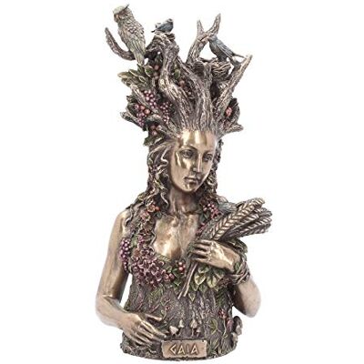 Figurine Gaia de Nemesis Now - Buste Mère Nature 30cm Bronze - Publicité Figurine Gaia de Nemesis Now - Buste Mère Nature 30cm Bronze - Publicité