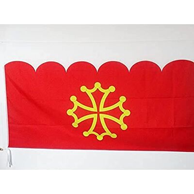 AZ FLAG Drapeau Département du Gard 90x60 cm Polyester 100D Fourreau Usage intérieur et extérieur Drapeau décoratif français coutures doubles et bords renforcés avec fourreau pour mât - Publicité AZ FLAG Drapeau Département du Gard 90x60 cm Polyester 100D Fourreau Usage intérieur et extérieur Drapeau décoratif français coutures doubles et bords renforcés avec fourreau pour mât - Publicité