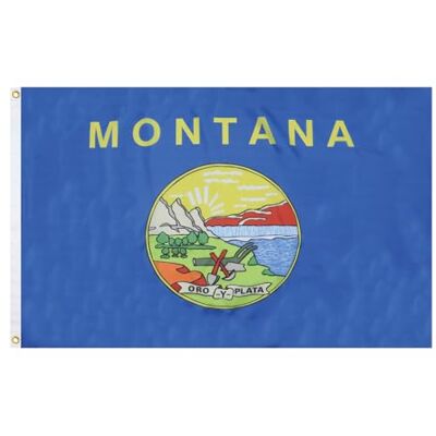 Az Flag - Montana - 90x60 cm - Drapeau - Publicité Az Flag - Montana - 90x60 cm - Drapeau - Publicité