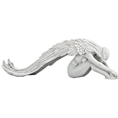 Statue de jardin Angelo della grazia de Design Toscano - Pierre ancienne - 61cm - Publicité Statue de jardin Angelo della grazia de Design Toscano - Pierre ancienne - 61cm - Publicité