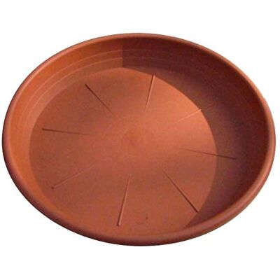Plateau pour plantes Brico DEA - Diamètre 28cm - Terracotta - Publicité Plateau pour plantes Brico DEA - Diamètre 28cm - Terracotta - Publicité