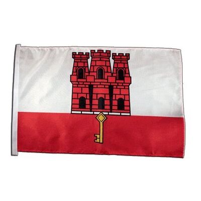 Digni® Drapeau Gibraltar 30 x 45 cm - Publicité Digni® Drapeau Gibraltar 30 x 45 cm - Publicité