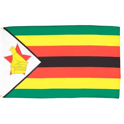 AZ FLAG - Zimbabwe Flag - 90x60cm - Polyester 100D - Flag - Publicité AZ FLAG - Zimbabwe Flag - 90x60cm - Polyester 100D - Flag - Publicité