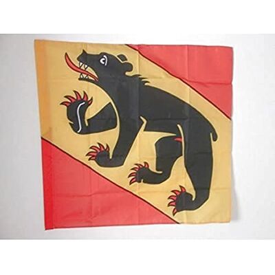 Drapeau de Berne - 90x90cm Polyester avec Fourreau - Drapeau - Publicité Drapeau de Berne - 90x90cm Polyester avec Fourreau - Drapeau - Publicité