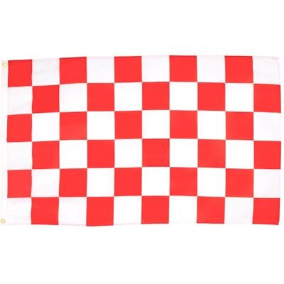 Az Flag Drapeau Damier Rouge et Blanc 250x150cm - Drapeau - Décoration Extérieure - Publicité Az Flag Drapeau Damier Rouge et Blanc 250x150cm - Drapeau - Décoration Extérieure - Publicité