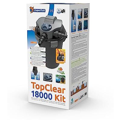 Superfish Filtre bassin TopClear Kit 18000 UVC 18W - Publicité Superfish Filtre bassin TopClear Kit 18000 UVC 18W - Publicité
