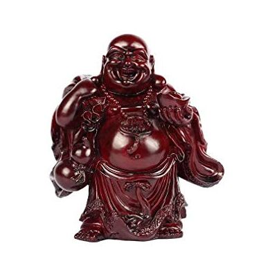 lachineuse Statuette Bouddha Rieur Traditionnel Statue Bouddha 18 cm Coloris Rouge Décoration Feng Shui Objet Déco Zen Chinoise pour Salon, Bureau Idée Cadeau Chine Asie Porte Chance - Publicité lachineuse Statuette Bouddha Rieur Traditionnel Statue Bouddha 18 cm Coloris Rouge Décoration Feng Shui Objet Déco Zen Chinoise pour Salon, Bureau Idée Cadeau Chine Asie Porte Chance - Publicité