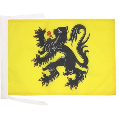 Az Flag - Drapeau Flandre 45x30cm - 45x30 cm - Flanders - Flag - Publicité Az Flag - Drapeau Flandre 45x30cm - 45x30 cm - Flanders - Flag - Publicité