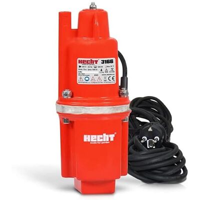 Pompe Submersible Hecht 3166 - Puits Profond 600W 1400 L/h - Publicité Pompe Submersible Hecht 3166 - Puits Profond 600W 1400 L/h - Publicité