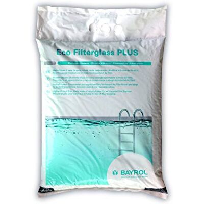 BAYROL Eco Filterglass PLUS Grade 2 0,8 -2,0 mm - Média filtrante pour piscine - Publicité BAYROL Eco Filterglass PLUS Grade 2 0,8 -2,0 mm - Média filtrante pour piscine - Publicité