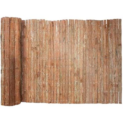 KARAT Canisse en écorce naturelle Brise-vue naturel Clôture d'écorce Robuste Idéal pour balcon, terrasse et jardin 100 x 300 cm - Publicité KARAT Canisse en écorce naturelle Brise-vue naturel Clôture d'écorce Robuste Idéal pour balcon, terrasse et jardin 100 x 300 cm - Publicité