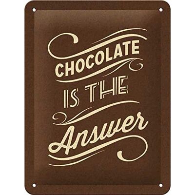ART Chocolate is The Answer Signe d'acier (na 2015) - Publicité ART Chocolate is The Answer Signe d'acier (na 2015) - Publicité