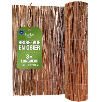 Creative Brise-vue en Saule pour Balcon et Terrasse 90 x 300 cm - Publicité Creative Brise-vue en Saule pour Balcon et Terrasse 90 x 300 cm - Publicité