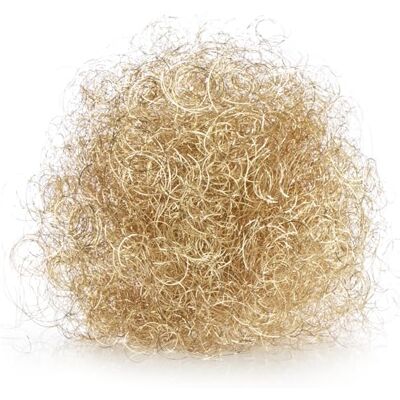 com-four ® 20g Cheveux d’Ange Premium – Fins Fils métalliques pour Couronne de l’Avent, Composition, Sapin de noël – déco de Table Festive – brins métal Bricolage - Publicité com-four ® 20g Cheveux d’Ange Premium – Fins Fils métalliques pour Couronne de l’Avent, Composition, Sapin de noël – déco de Table Festive – brins métal Bricolage - Publicité