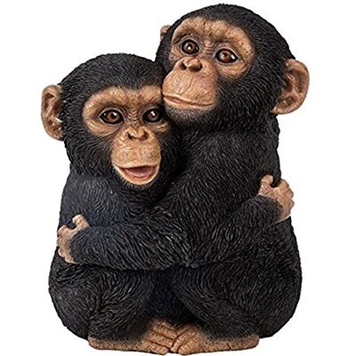 Vivid Arts D Vous Irez Chimpanzés D Taille, Marron - Publicité Vivid Arts D Vous Irez Chimpanzés D Taille, Marron - Publicité