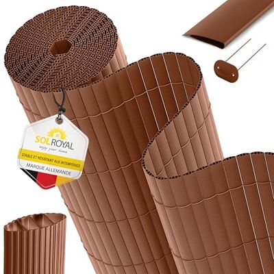 Sol Royal Canisse PVC avec Triple Renfort Brise-Vue Balcon Clips anti-UV - Publicité Sol Royal Canisse PVC avec Triple Renfort Brise-Vue Balcon Clips anti-UV - Publicité