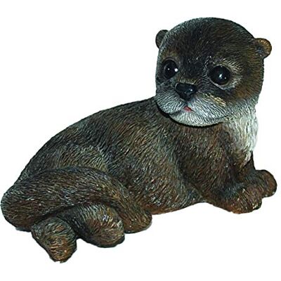 Vivid Arts Décoration en forme de loutre de 19 cm en résine NF-OTTA-F - Publicité Vivid Arts Décoration en forme de loutre de 19 cm en résine NF-OTTA-F - Publicité