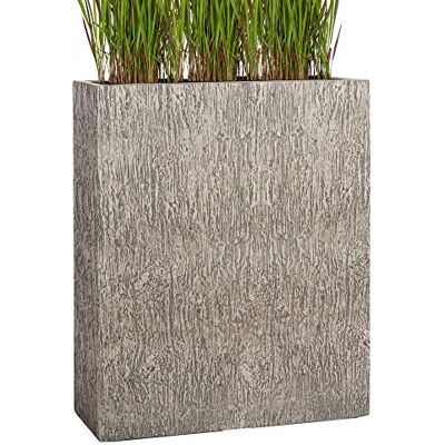 Pflanzwerk ® Pot de Fleur Divider Jardinière Wood Gris 92x80x30cm *Résistant au Gel* *Protection UV* *Qualité européenne* - Publicité Pflanzwerk ® Pot de Fleur Divider Jardinière Wood Gris 92x80x30cm *Résistant au Gel* *Protection UV* *Qualité européenne* - Publicité