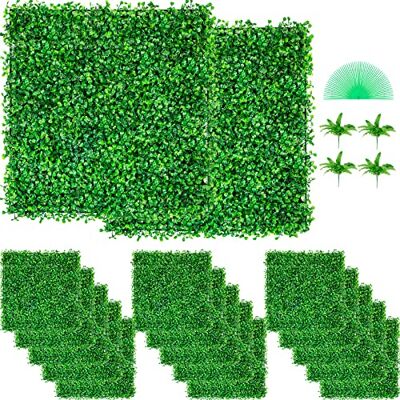 Panneau de buisson artificiel VEVOR - Résistant aux UV - Herbe artificielle - Publicité Panneau de buisson artificiel VEVOR - Résistant aux UV - Herbe artificielle - Publicité