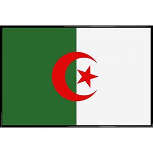 1art1 Algérie Affiche Murale et Cadre (Plastique) Drapeaux du Monde (91 x 61cm) - Publicité 1art1 Algérie Affiche Murale et Cadre (Plastique) Drapeaux du Monde (91 x 61cm) - Publicité