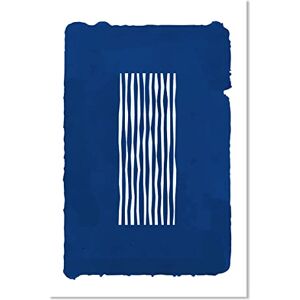 HXA DECO Affiche Bleu de Santorin 40x60cm Made in France Made in France 40x60 - Publicité HXA DECO Affiche Bleu de Santorin 40x60cm Made in France Made in France 40x60 - Publicité