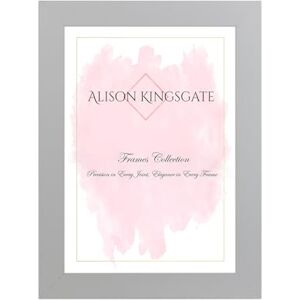 Alison Kingsgate Cadre photo A4 de 29,7 x 21 cm pour certificat, photo/affiche, cadre A4 avec feuille en plexiglas transparent et crochet de fixation murale (argent) - Publicité Alison Kingsgate Cadre photo A4 de 29,7 x 21 cm pour certificat, photo/affiche, cadre A4 avec feuille en plexiglas transparent et crochet de fixation murale (argent) - Publicité
