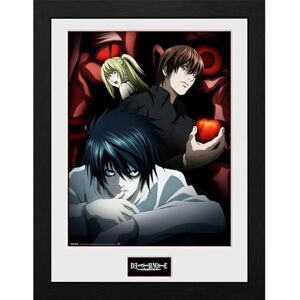 GB eye , Death Note, Light L and Misa, Photographie encadrée, 40x30 cm - Publicité GB eye , Death Note, Light L and Misa, Photographie encadrée, 40x30 cm - Publicité