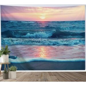 IcosaMro Tapisserie murale à suspendre pour décoration d'intérieur 60x82.7 Inches G-ocean-b - Publicité IcosaMro Tapisserie murale à suspendre pour décoration d'intérieur 60x82.7 Inches G-ocean-b - Publicité