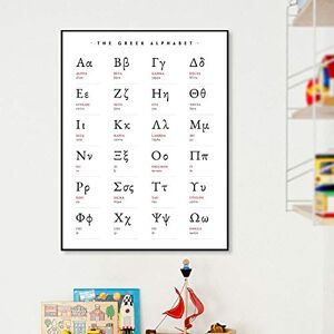 Ling88 Impressions Alphabet Grec Imprime Lettres Grecques Mathématiques Art Toile Peinture Mur Photo Mathématiques Affiche Éducative Mathématiques Salle De Classe Décor Affiches Et Impressions 50X70Cm - Publicité Ling88 Impressions Alphabet Grec Imprime Lettres Grecques Mathématiques Art Toile Peinture Mur Photo Mathématiques Affiche Éducative Mathématiques Salle De Classe Décor Affiches Et Impressions 50X70Cm - Publicité