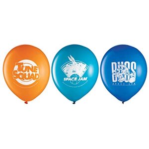 amscan 112766 Space Jam Lot de 6 ballons en latex Multicolore 30 cm - Publicité amscan 112766 Space Jam Lot de 6 ballons en latex Multicolore 30 cm - Publicité