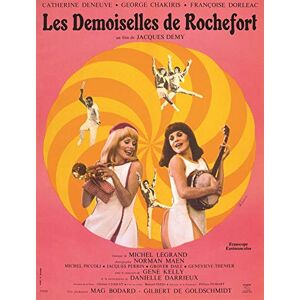 Original Movie Poster Les Demoiselles de Rochefort Affiche Originale 40x53 cm roulée - Publicité Original Movie Poster Les Demoiselles de Rochefort Affiche Originale 40x53 cm roulée - Publicité