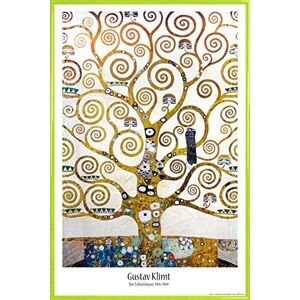 1art1 Gustav Klimt Affiche Murale et Cadre (Plastique) l'arbre De Vie (Détail) (91 x 61cm) - Publicité 1art1 Gustav Klimt Affiche Murale et Cadre (Plastique) l'arbre De Vie (Détail) (91 x 61cm) - Publicité
