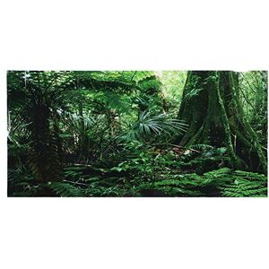 Pssopp Affiche Autocollant PVC Effet 3D Forêt Tropicale pour Aquarium Terrarium Fond, Décoration sous-Marine HD 5 Tailles pour Réservoir Poisson Décoration Paysage sous Marin Tropical - Publicité Pssopp Affiche Autocollant PVC Effet 3D Forêt Tropicale pour Aquarium Terrarium Fond, Décoration sous-Marine HD 5 Tailles pour Réservoir Poisson Décoration Paysage sous Marin Tropical - Publicité