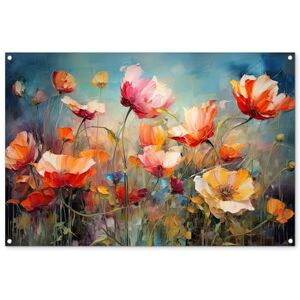 MuchoWow © Décoration Jardin 120x80 cm Bâche Décorative Posters Décoratifs Decoration Balcon Affiche Extérieur Déco Appartement Deco Exterieur Fleurs Aquarelle Art Botanique Nature - Publicité MuchoWow © Décoration Jardin 120x80 cm Bâche Décorative Posters Décoratifs Decoration Balcon Affiche Extérieur Déco Appartement Deco Exterieur Fleurs Aquarelle Art Botanique Nature - Publicité