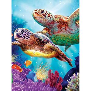 FDDPT Peinture à l'huile par Numéro Adulte Tortue de Couleur DIY Peinture par Numéro Enfant Seniors Débutant Cadeau Décoration de Maison 40x50cm - Publicité FDDPT Peinture à l'huile par Numéro Adulte Tortue de Couleur DIY Peinture par Numéro Enfant Seniors Débutant Cadeau Décoration de Maison 40x50cm - Publicité