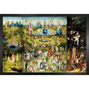 1art1 Jérôme Bosch Affiche Murale et Cadre (MDF) Le Jardin des Délices, 1500 (91 x 61cm) - Publicité 1art1 Jérôme Bosch Affiche Murale et Cadre (MDF) Le Jardin des Délices, 1500 (91 x 61cm) - Publicité