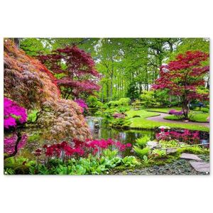 MuchoWow © Deco Jardin Exterieur 180x120 cm Décorative Poster Affiche Murale Decoration Balcon Décoration Extérieure Terrasse Déco Appartement Arbres Fleurs Japonais Nature Eau - Publicité MuchoWow © Deco Jardin Exterieur 180x120 cm Décorative Poster Affiche Murale Decoration Balcon Décoration Extérieure Terrasse Déco Appartement Arbres Fleurs Japonais Nature Eau - Publicité