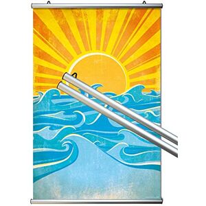 Close Up Barrettes de Serrage 2 Rails pour Poster Aluminium argenté 61 cm - Publicité Close Up Barrettes de Serrage 2 Rails pour Poster Aluminium argenté 61 cm - Publicité