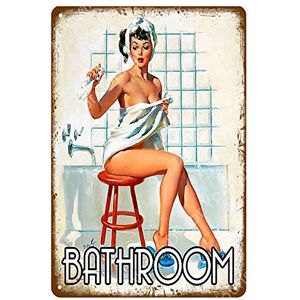 yycsqy Poster Métallique Affiche Peinture Art Décoratif Vintage Pour Plaque Panneau Dame Vintage En Métal Signes Plaque Affiche Fille Décoration Murale Bar Pub Club Homme Cave Salle De Bains Rétro Signes - Publicité yycsqy Poster Métallique Affiche Peinture Art Décoratif Vintage Pour Plaque Panneau Dame Vintage En Métal Signes Plaque Affiche Fille Décoration Murale Bar Pub Club Homme Cave Salle De Bains Rétro Signes - Publicité