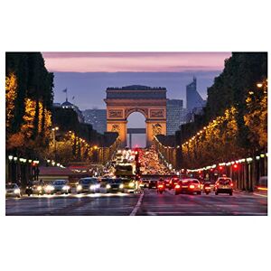 HXA DECO Affiche Perspective Arc de Triomphe 60x40cm Made in France Made in France 60x40 - Publicité HXA DECO Affiche Perspective Arc de Triomphe 60x40cm Made in France Made in France 60x40 - Publicité