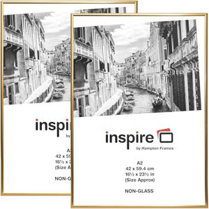 Hampton Frames , Backloader Ensemble de cadres pour affiche, A2 42 x 59 cm, doré, acrylique, sans verre, chargement facile du dos, design léger, incassable Affichez des affiches et des œuvres d'art - Publicité Hampton Frames , Backloader Ensemble de cadres pour affiche, A2 42 x 59 cm, doré, acrylique, sans verre, chargement facile du dos, design léger, incassable Affichez des affiches et des œuvres d'art - Publicité
