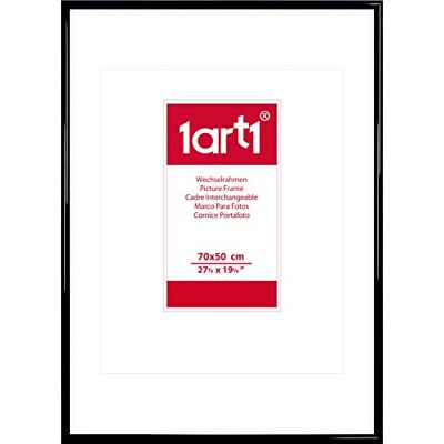 1art1 Cadres Bilderrahmen Posterrahmen 70 X 50 Cm in Schwarz Für Poster Und Plakate in Der Größe 70x50 Cm/Moderner Kunstoffrahmen Cadre Interchangeable 70x50 cm - Publicité 1art1 Cadres Bilderrahmen Posterrahmen 70 X 50 Cm in Schwarz Für Poster Und Plakate in Der Größe 70x50 Cm/Moderner Kunstoffrahmen Cadre Interchangeable 70x50 cm - Publicité