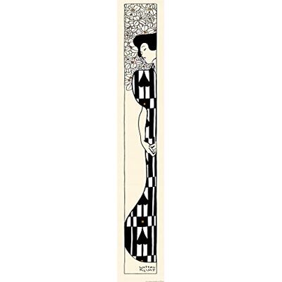 1art1 Gustav Klimt Poster Silhouette I, 1912 Affiche Reproduction 120x20 cm - Publicité 1art1 Gustav Klimt Poster Silhouette I, 1912 Affiche Reproduction 120x20 cm - Publicité