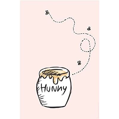 Poster artistique Winnie l'Ourson Hunny Pot - 50x70 cm - Poster artistique - Publicité Poster artistique Winnie l'Ourson Hunny Pot - 50x70 cm - Poster artistique - Publicité
