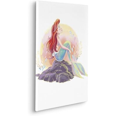 Komar Disney Ariel Sunrise Impression sur toile pour chambre d'enfant 40 x 60 cm - Publicité Komar Disney Ariel Sunrise Impression sur toile pour chambre d'enfant 40 x 60 cm - Publicité