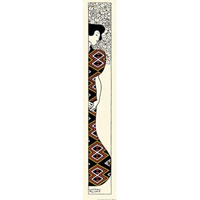 1art1 Gustav Klimt Poster Silhouette II, 1912 Affiche Reproduction 120x20 cm - Publicité 1art1 Gustav Klimt Poster Silhouette II, 1912 Affiche Reproduction 120x20 cm - Publicité