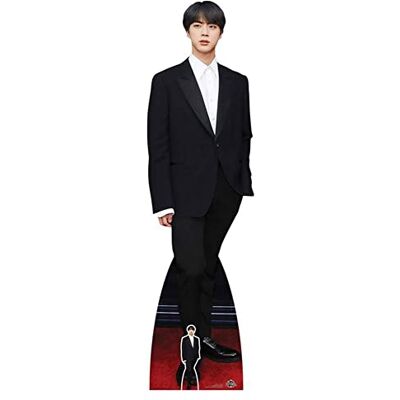 empireposter Bangtan Boys – BTS – Jin Kim Seok-jin White – Star VIP – Affiche en carton Standy – 49 x 180 cm - Publicité empireposter Bangtan Boys – BTS – Jin Kim Seok-jin White – Star VIP – Affiche en carton Standy – 49 x 180 cm - Publicité