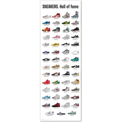 Grupo Erik Poster Porte sneakers. hall of fame Deco Maison, Decoration Murale, Affiche Décorative - Publicité Grupo Erik Poster Porte sneakers. hall of fame Deco Maison, Decoration Murale, Affiche Décorative - Publicité